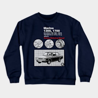 MORRIS MARINA - owners manual Crewneck Sweatshirt